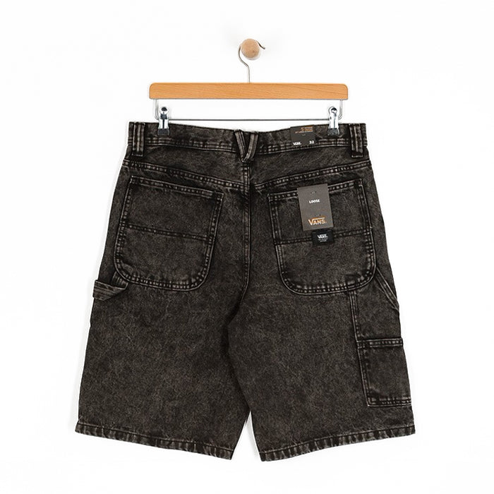 24-25 VANS DRILL LOOSE DENIM SHORT Stonewash Black