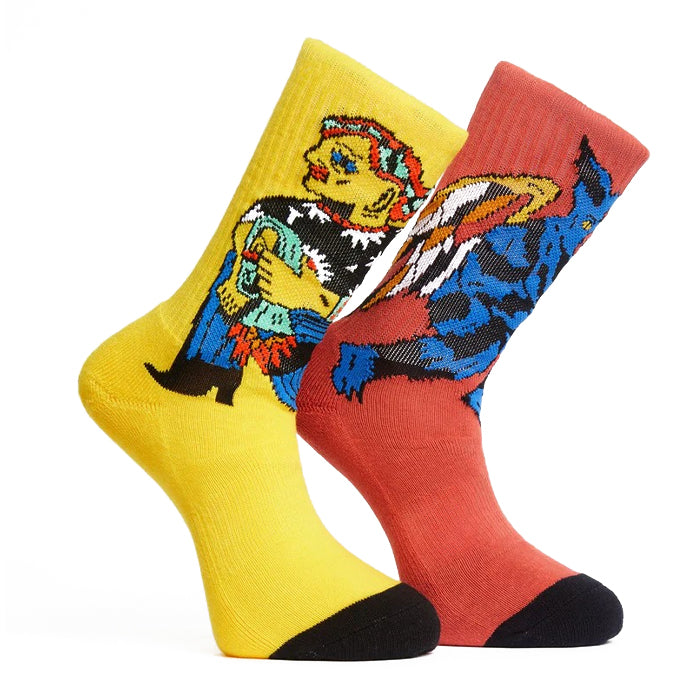 24-25 VOLCOM FA BOB MOLLEMA SOCK 4PC D6312506 MNT