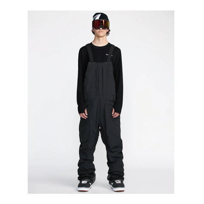 25-26 VOLCOM RAIN GORE-TEX BIB OVERALL BLK-BLACK 25-26