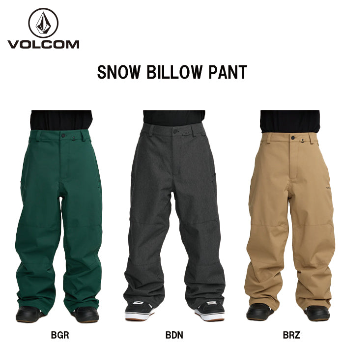 25-26 VOLCOM SNOW BILLOW PANT BRZ-BRONZE 25-26