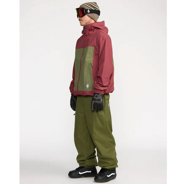 25-26 VOLCOM ARTHUR 20K PANT DKO-DARK OLIVE 25-26