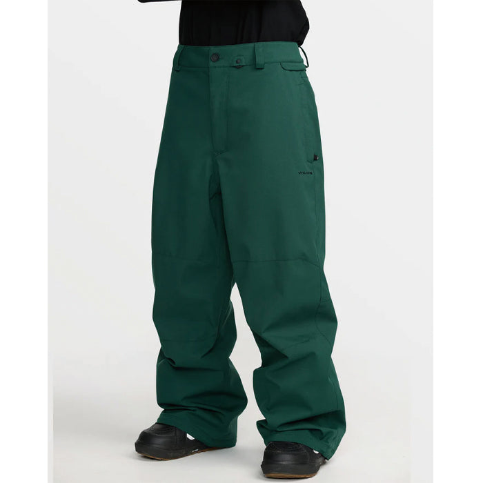25-26 VOLCOM SNOW BILLOW PANT BGR-BLACK GREEN 25-26