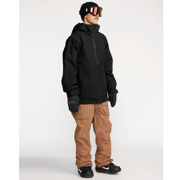 25-26 VOLCOM ROAN BIB OVERALL TBR-TERRA BROWN 25-26