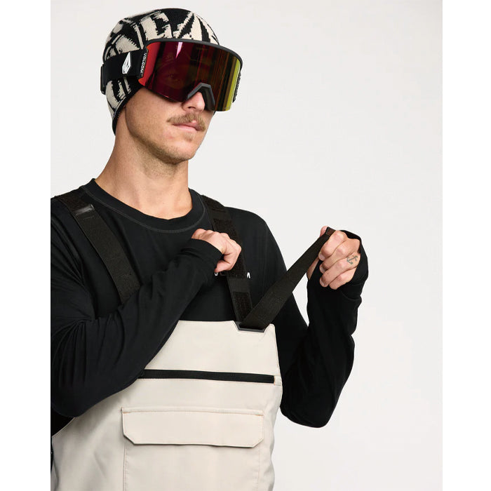 25-26 VOLCOM ROAN BIB OVERALL STN-STONE 25-26