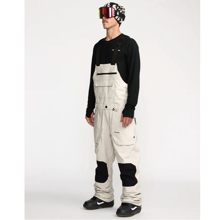 25-26 VOLCOM ROAN BIB OVERALL STN-STONE 25-26