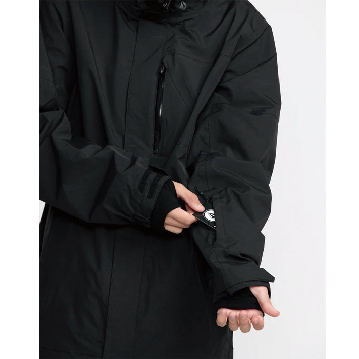 25-26 VOLCOM L GORE-TEX JACKET BLK-BLACK 25-26
