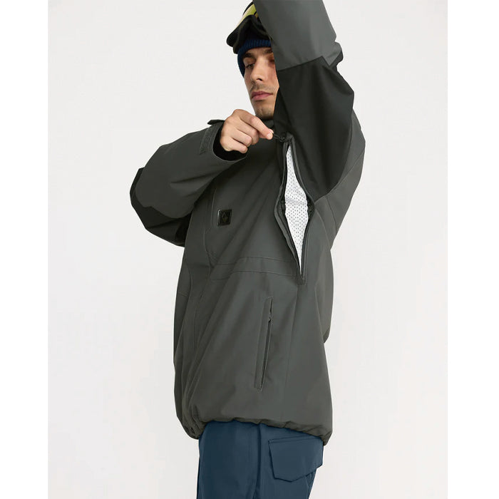 25-26 VOLCOM PRIMRY JACKET DGR-DARK GREY 25-26