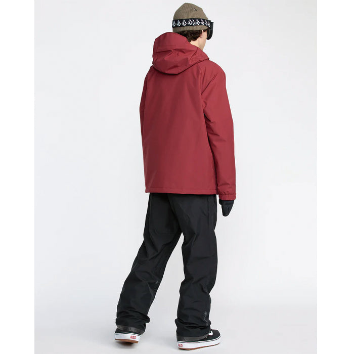 25-26 VOLCOM DUA GORE-TEX JACKET BTR-BURNT RED 25-26