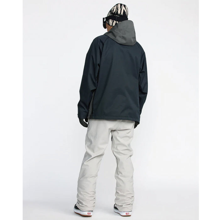 25-26 VOLCOM HOSSEGOR 20K PULLOVER BLK-BLACK 25-26