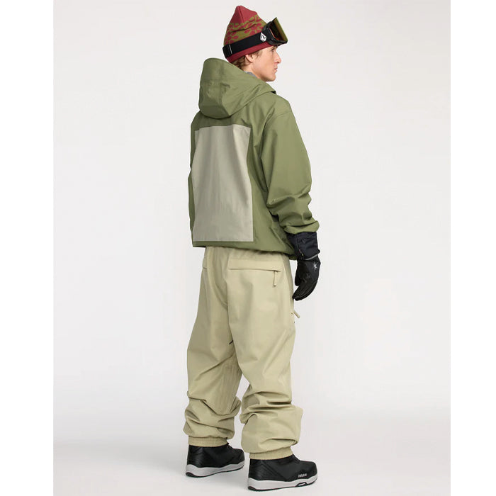 25-26 VOLCOM ARTHUR 3L JACKET DKO-DARK OLIVE 25-26