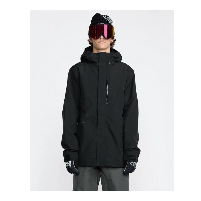 スノーボードウェア  ボルコム  25-26 VOLCOM L GORE-TEX JACKET BLK-BLACK 送料無料  日本正規品