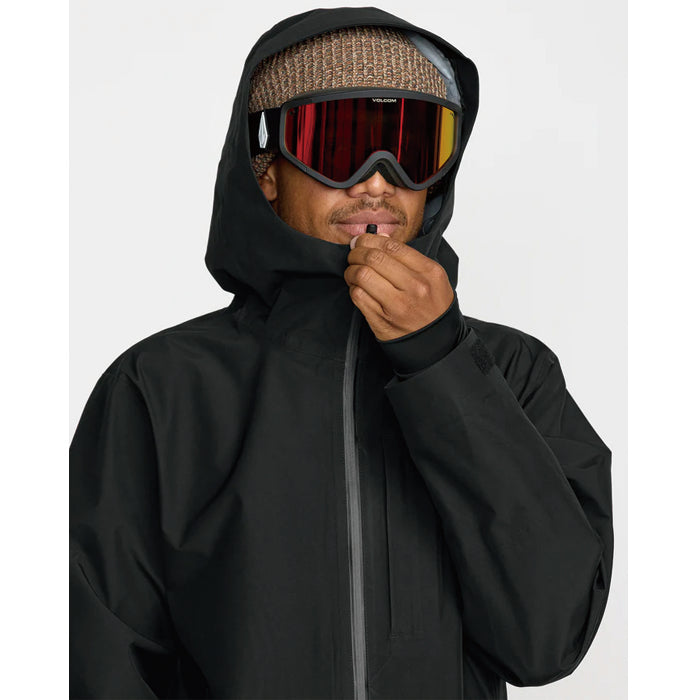 25-26 VOLCOM TESTER 3L GORE-TEX JACKET BLK-BLACK 25-26