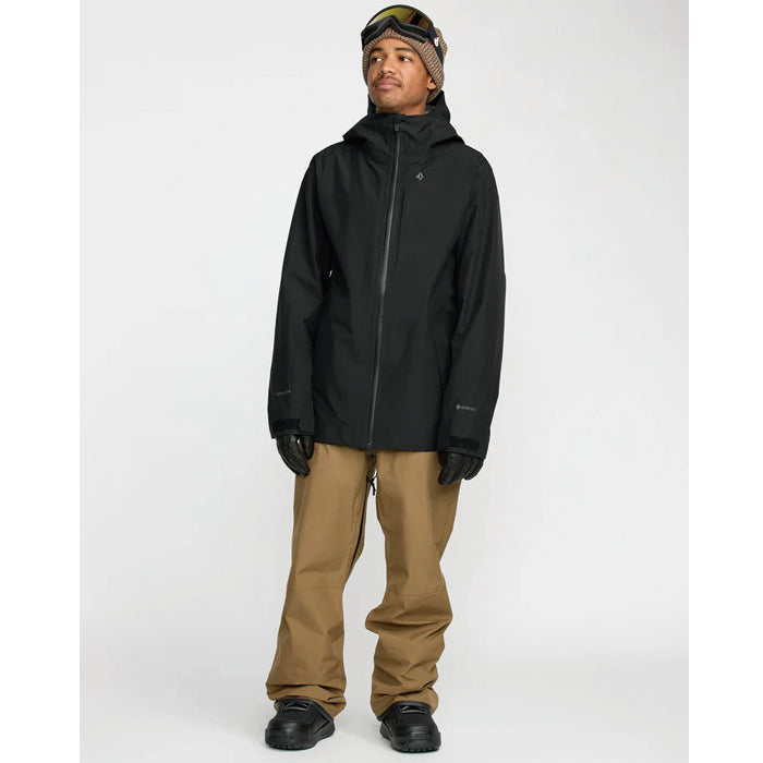 25-26 VOLCOM TESTER 3L GORE-TEX JACKET BLK-BLACK 25-26