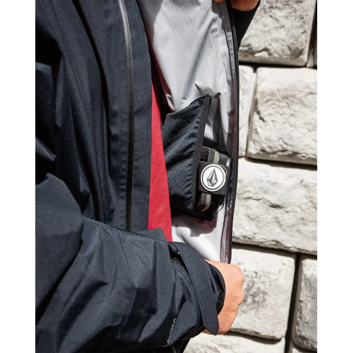 25-26 VOLCOM TESTER 3L GORE-TEX JACKET BLK-BLACK 25-26