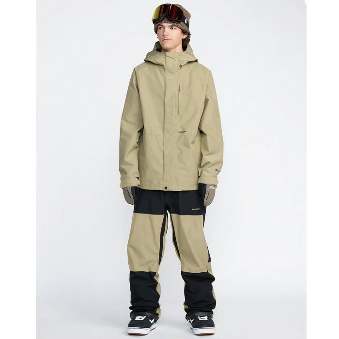 25-26 VOLCOM DUA GORE-TEX JACKET MSG-MOSS GREEN 25-26