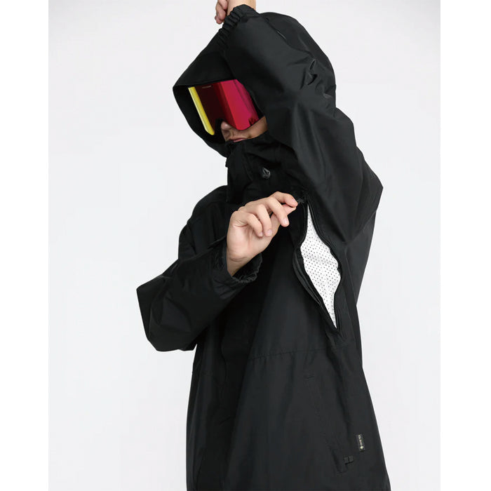 25-26 VOLCOM DUA GORE-TEX JACKET BLK-BLACK 25-26