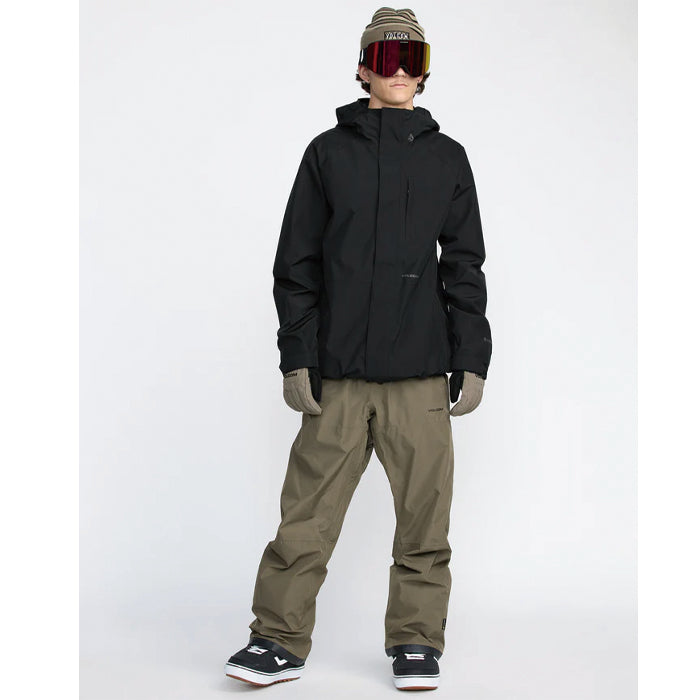 25-26 VOLCOM DUA GORE-TEX JACKET BLK-BLACK 25-26