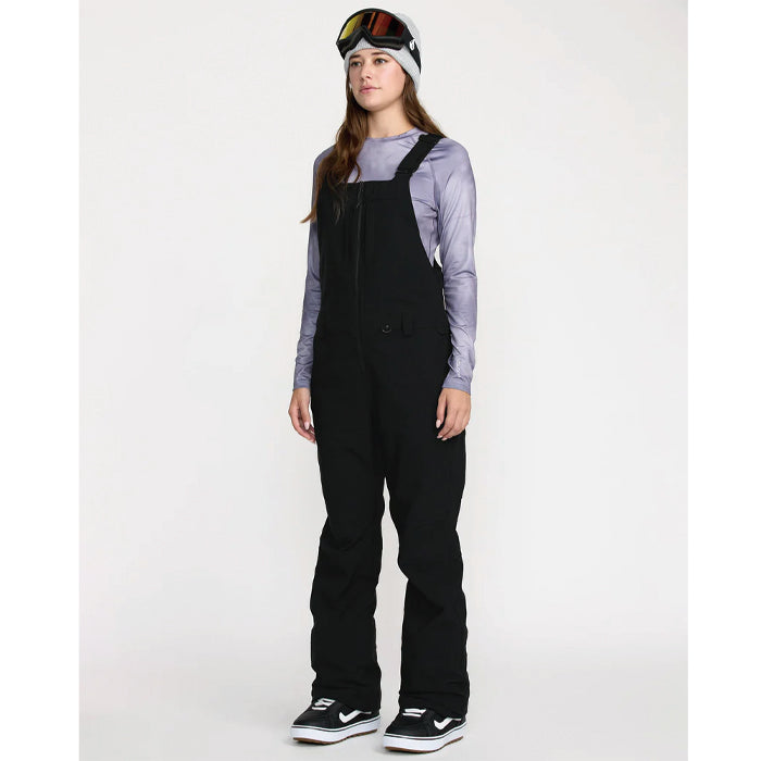 25-26 VOLCOM SWIFT BIB OVERALL BLK-BLACK 25-26