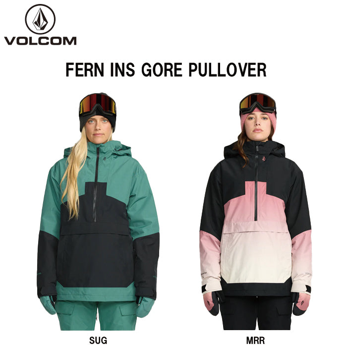 25-26 VOLCOM FERN INS GORE PULLOVER MRR-MESA ROSE 25-26