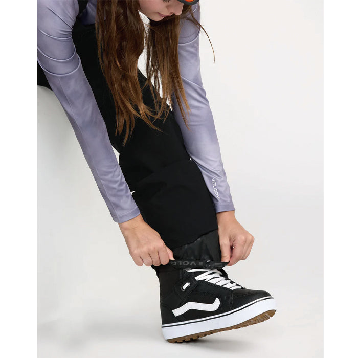 25-26 VOLCOM SWIFT BIB OVERALL BLK-BLACK 25-26