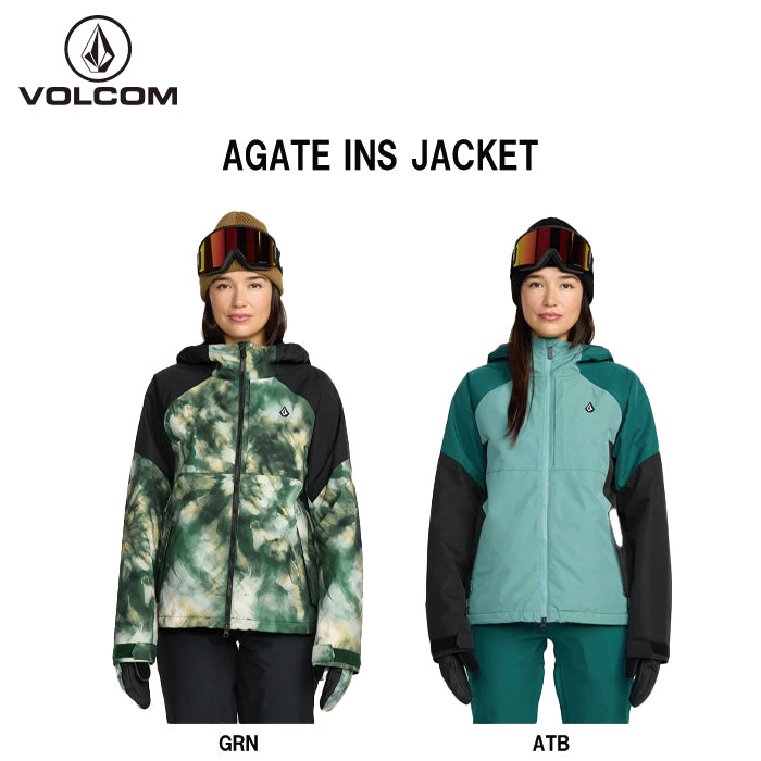 25-26 VOLCOM AGATE INS JACKET GRN-GREEN 25-26