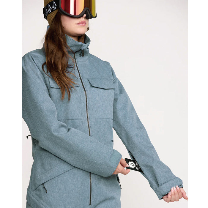 25-26 VOLCOM SHILOH SNOW SUIT DEN-DENIM 25-26