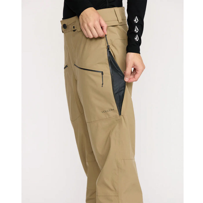 25-26 VOLCOM KARAT STRETCH 30K PANT BRZ-BRONZE 25-26