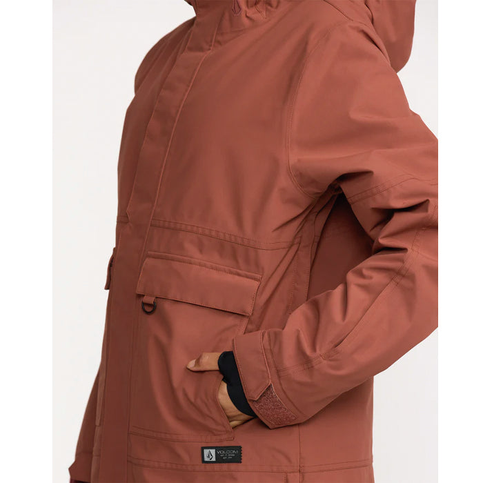 25-26 VOLCOM QC CRUISER INS PARKA HEN-HENNA 25-26