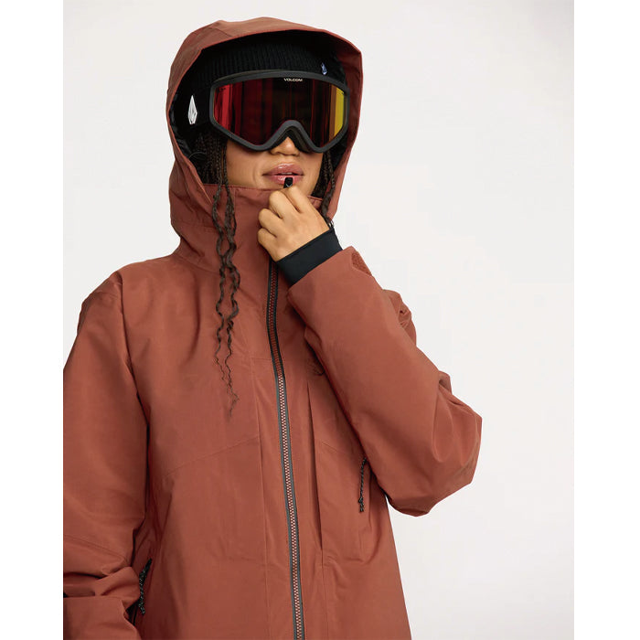 25-26 VOLCOM AT STRETCH GORE-TEX JACKET HEN-HENNA 25-26