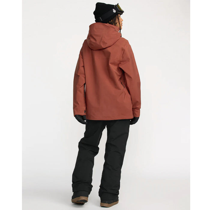 25-26 VOLCOM AT STRETCH GORE-TEX JACKET HEN-HENNA 25-26