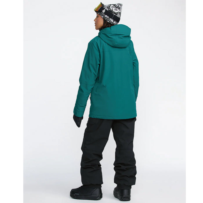 25-26 VOLCOM CRESTON 3D STRETCH BIB OVERALL BLK-BLACK 25-26