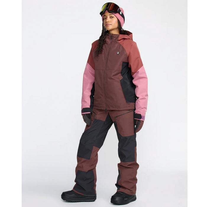 25-26 VOLCOM STONE MICA 20K PANT OXB-OXBLOOD 25-26