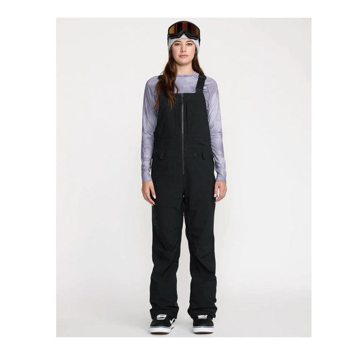 25-26 VOLCOM SWIFT BIB OVERALL BLK-BLACK 25-26
