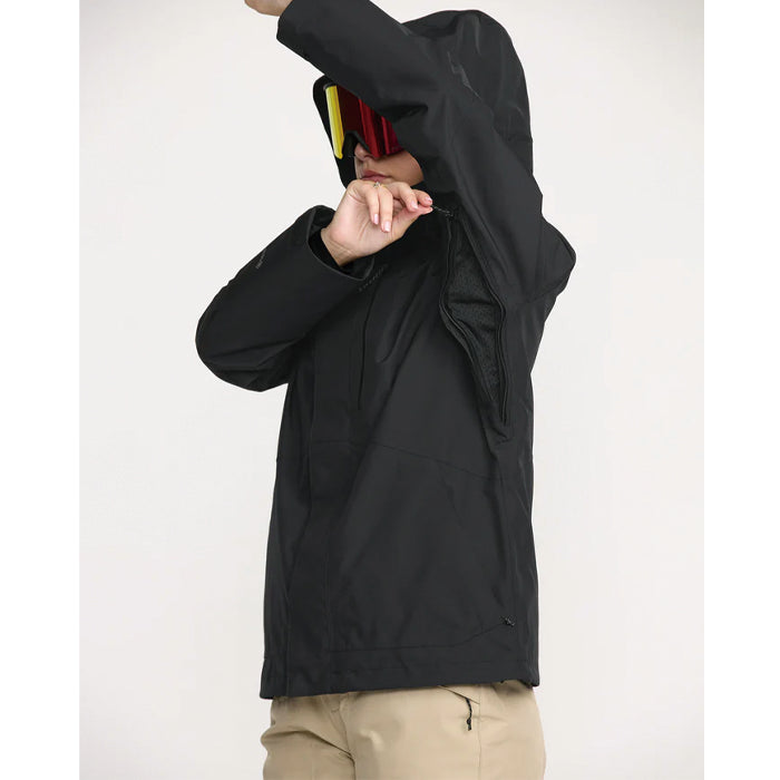 25-26 VOLCOM V.CO ERAS INS GORE JACKET BLK-BLACK 25-26