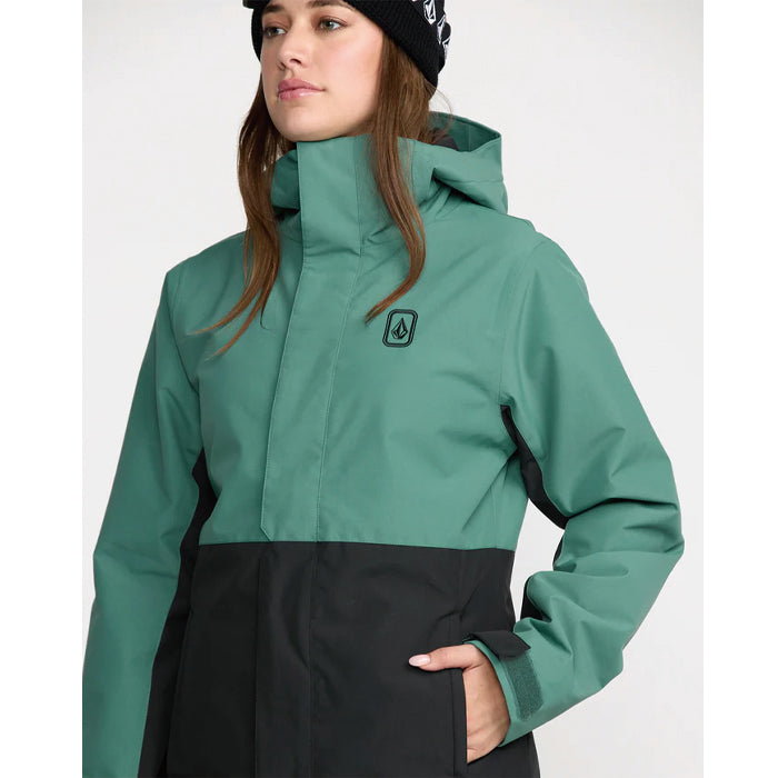 25-26 VOLCOM BOLT INS JACKET SUG-SPRUCE GREEN 25-26
