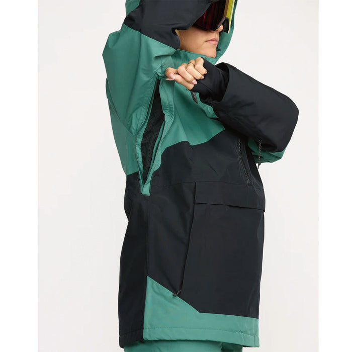 25-26 VOLCOM FERN INS GORE PULLOVER SUG-SPRUCE GREEN 25-26