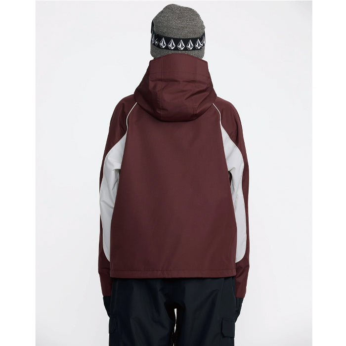 25-26 VOLCOM STONE SMOKESHOW 20K JACKET OXB-OXBLOOD 25-26