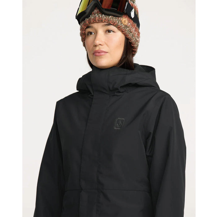 25-26 VOLCOM BOLT INS JACKET BLK-BLACK 25-26