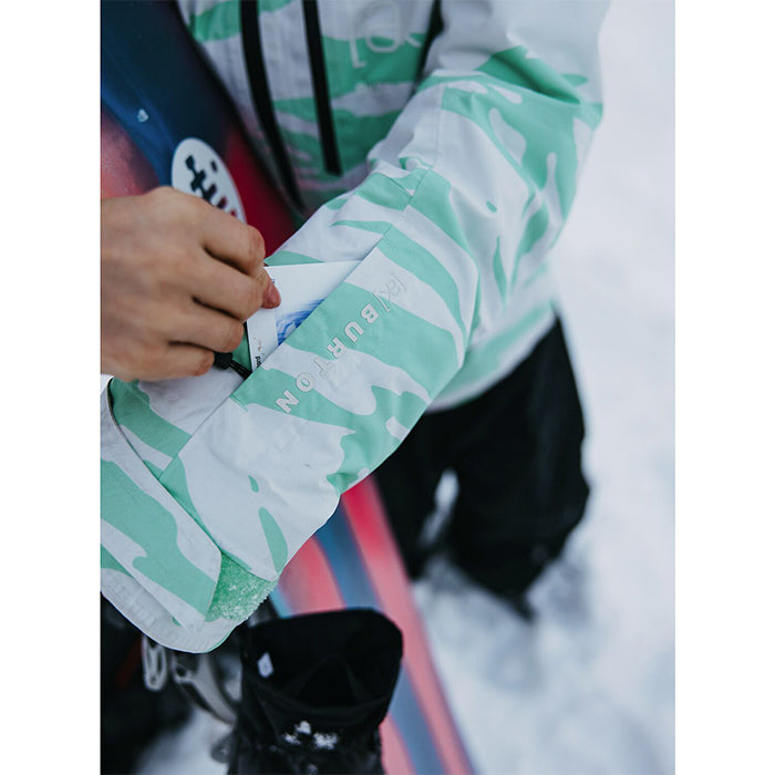 24-25 BURTON W AK GORE EMBARK JK OVERSIZED ZEBRA スノーボード