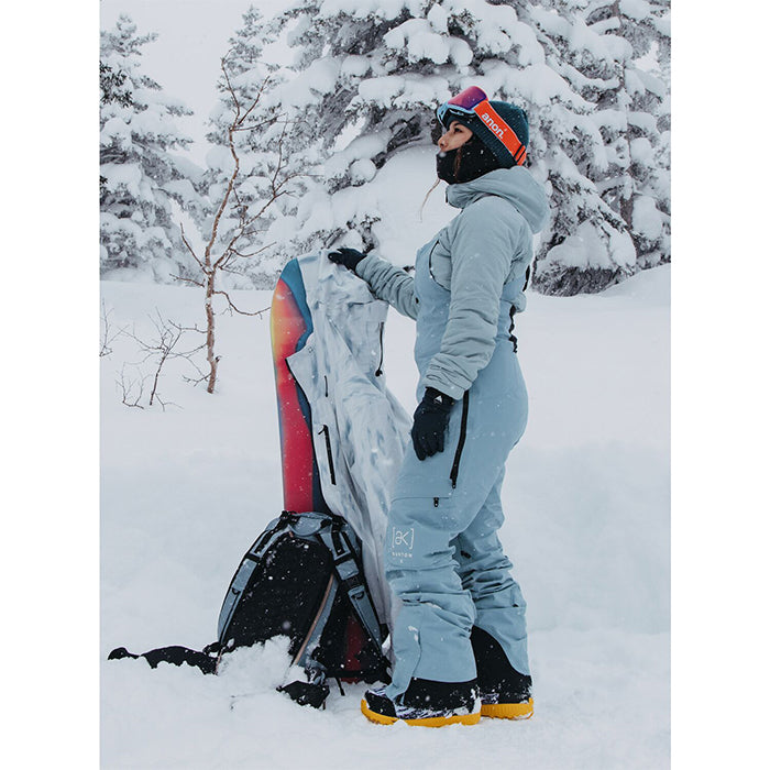 24-25 BURTON W AK KIMMY GORE-TEX 2L BIB PANTS DUSTY BLUE スノーボード