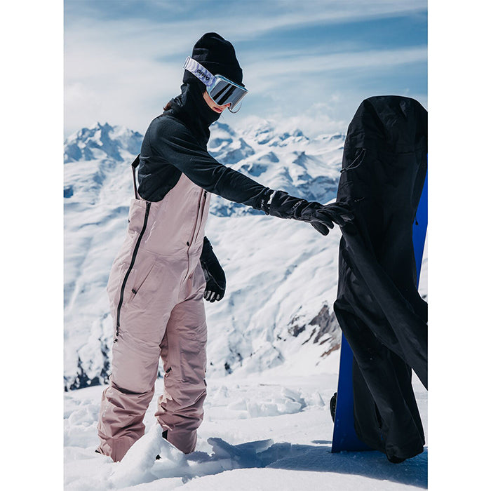 24-25 BURTON W AK KIMMY GORE-TEX 2L BIB PANTS SHADOW PINK スノーボード