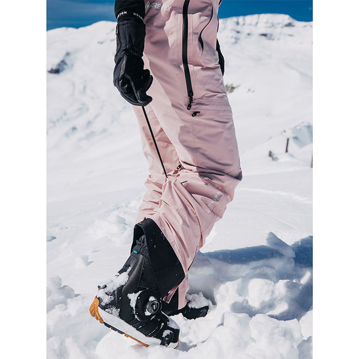 24-25 BURTON W AK KIMMY GORE-TEX 2L BIB PANTS SHADOW PINK スノーボード