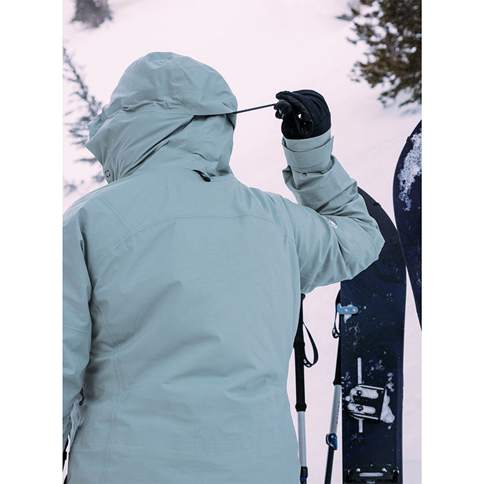 24-25 BURTON W AK KIMMY GORE-TEX 3L JACKET JK PTRGRN/TRUBLK スノーボード