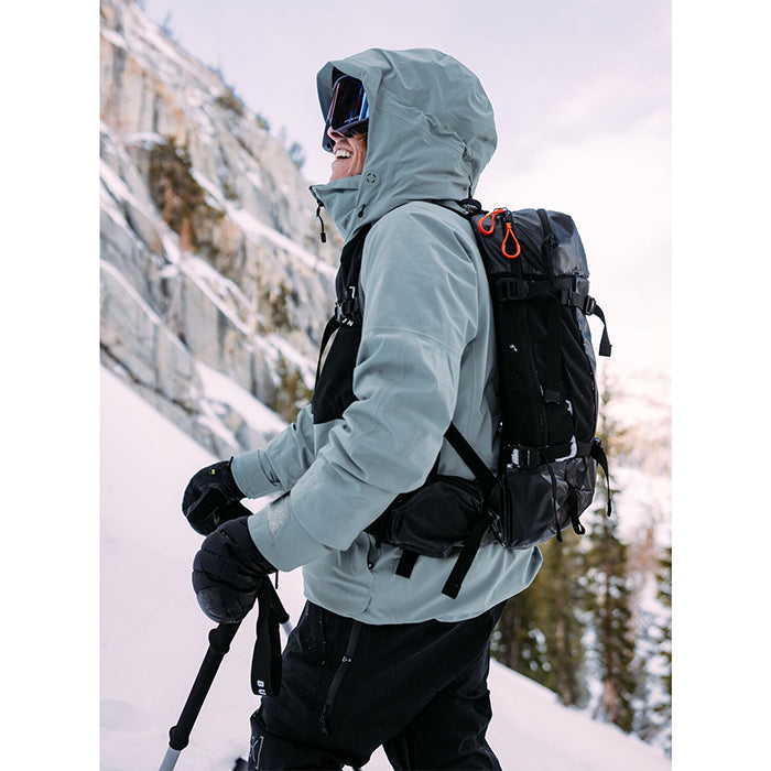24-25 BURTON W AK KIMMY GORE-TEX 3L JACKET JK PTRGRN/TRUBLK スノーボード