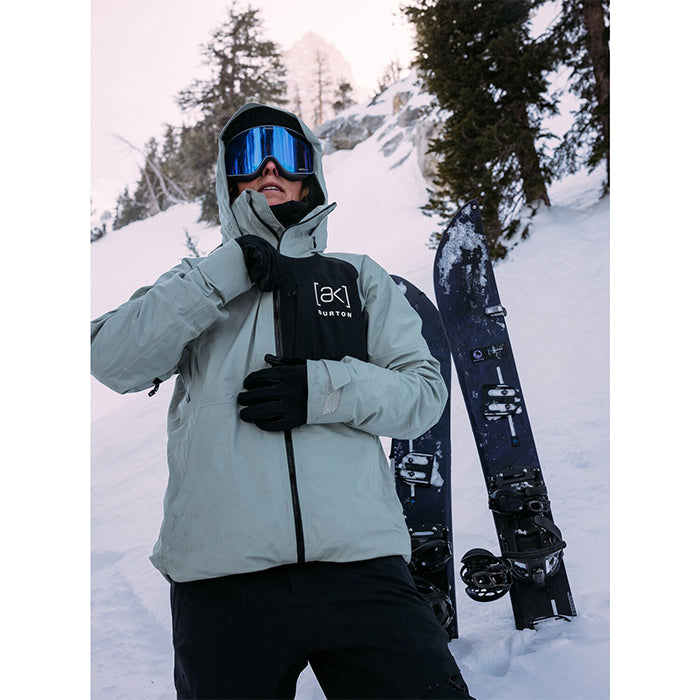 24-25 BURTON W AK KIMMY GORE-TEX 3L JACKET JK PTRGRN/TRUBLK スノーボード