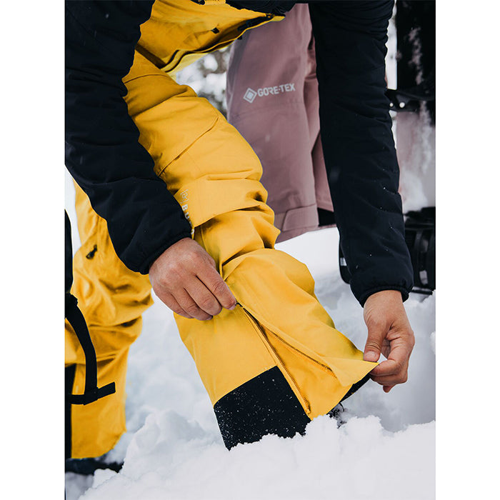 24-25 BURTON W AK KIMMY GORE-TEX 3L BIB PANTS GOLDENROD スノーボード