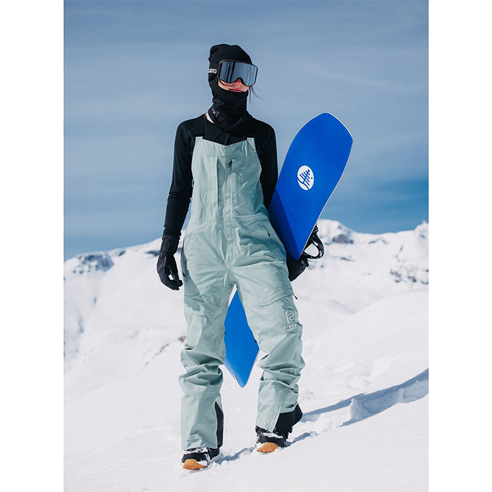 24-25 BURTON W AK KIMMY GORE-TEX 3L BIB PANTS PETROL GREEN スノーボード