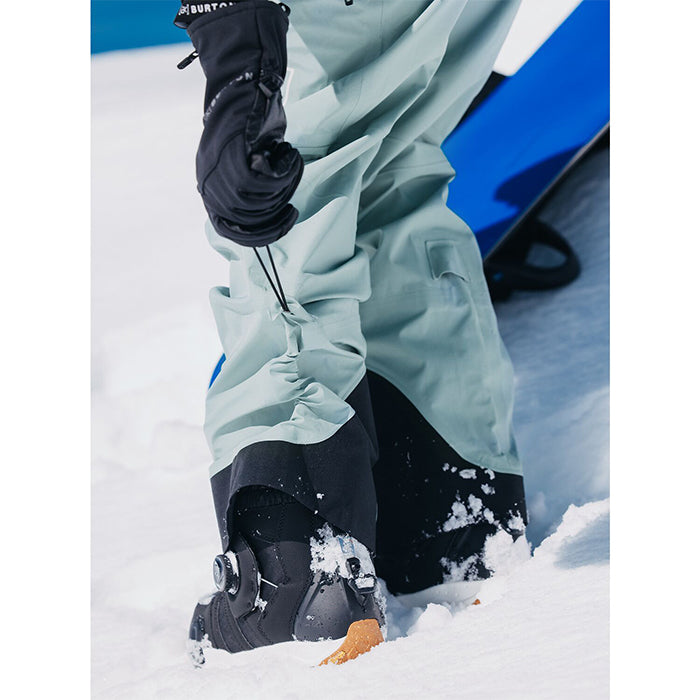 24-25 BURTON W AK KIMMY GORE-TEX 3L BIB PANTS PETROL GREEN スノーボード