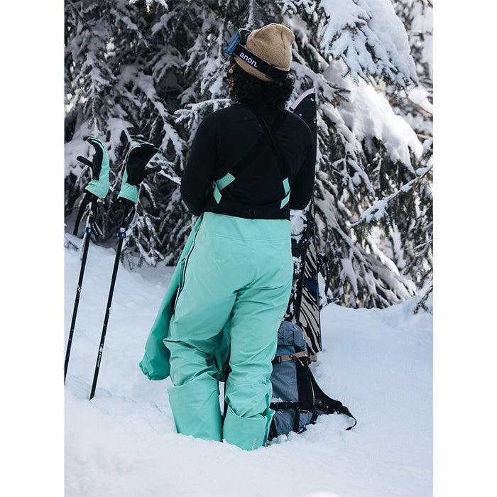 24-25 BURTON W AK GORE TUSK BIB POWDER MINT スノーボード