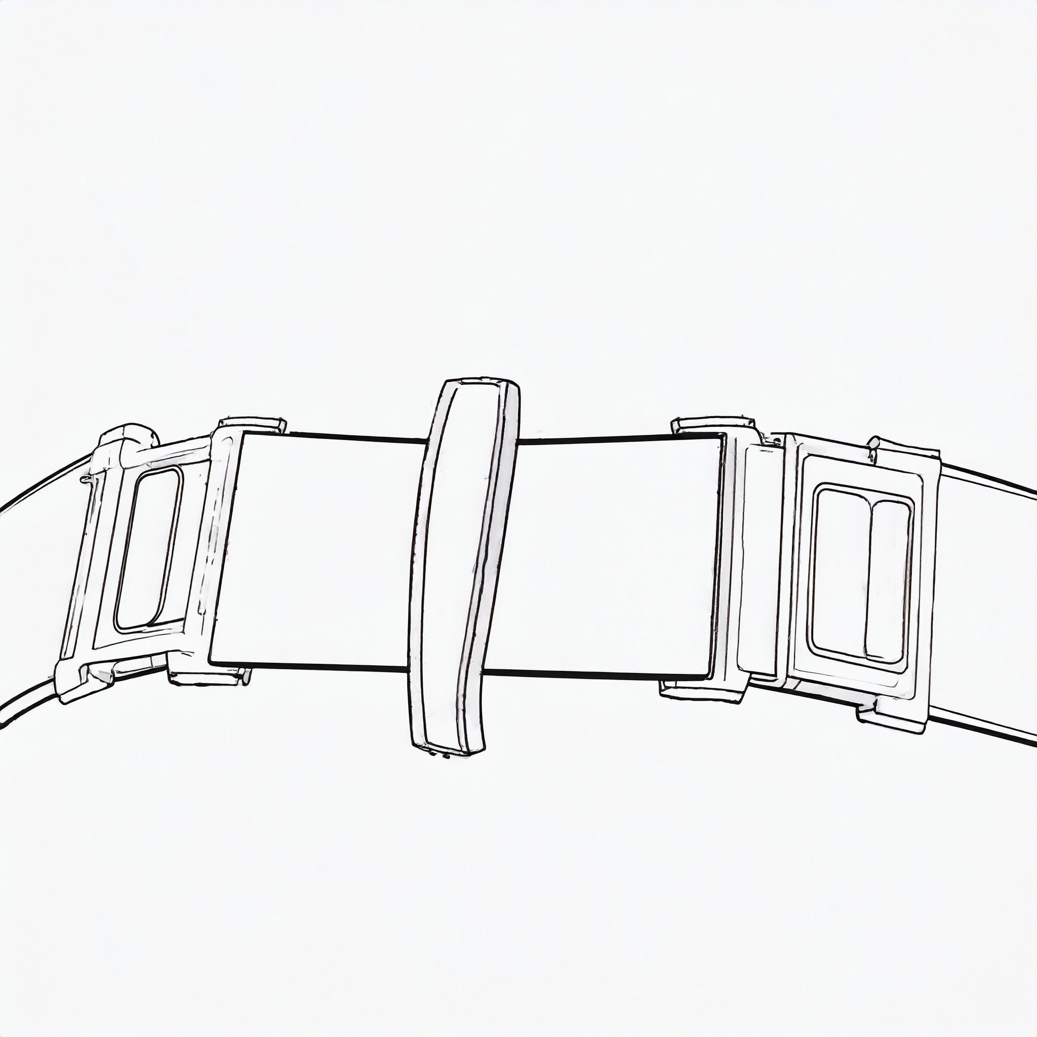 IF アイエフ BELT EXTENDER 25-26 スノーボード ゴーグルベルト White